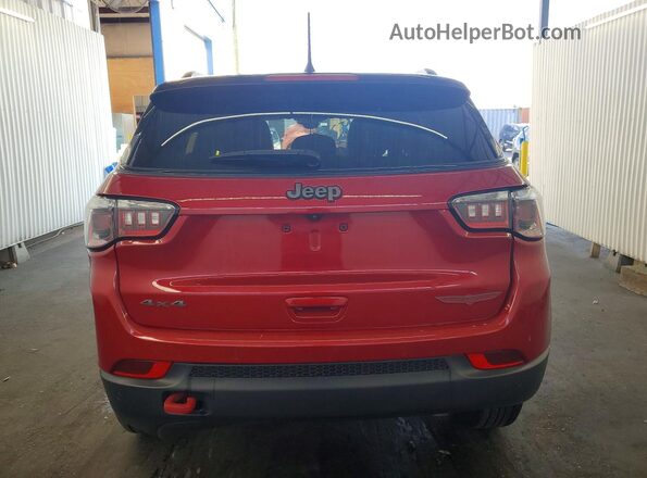 3C4NJDDN1ST543217 2025 JEEP COMPASS Red Вид ззаду