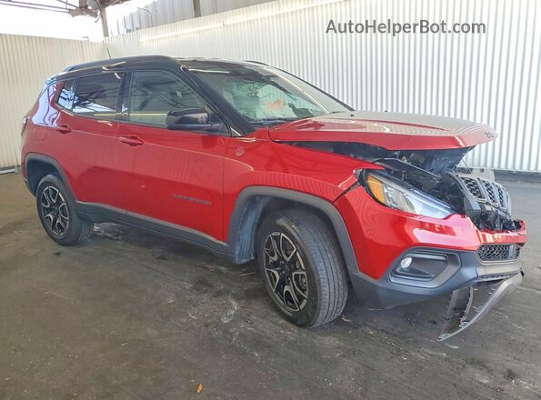 3C4NJDDN1ST543217 2025 JEEP COMPASS Red Передня права чверть