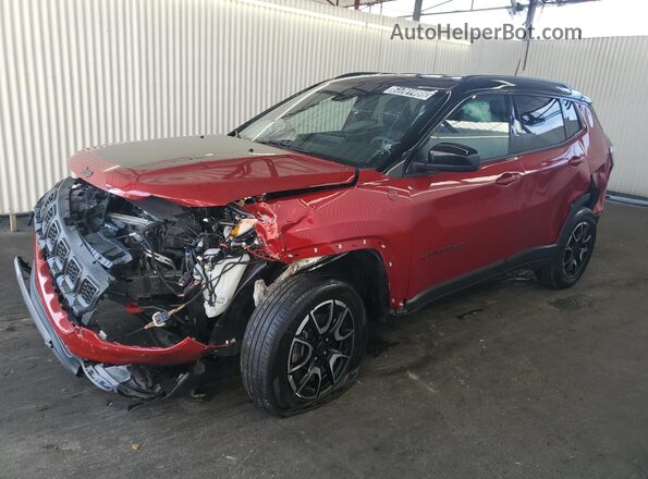 3C4NJDDN1ST543217 2025 JEEP COMPASS Red 