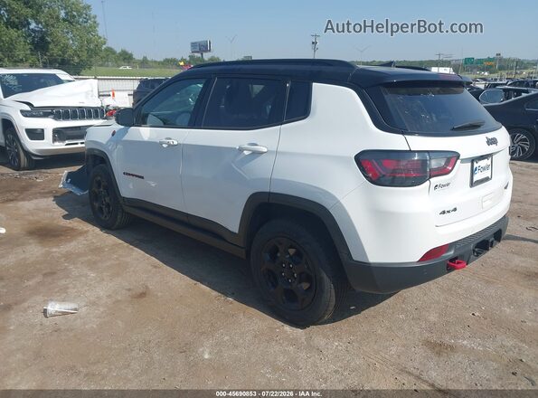 3C4NJDDN2PT524733 2023 JEEP COMPASS White Trasero izquierdo