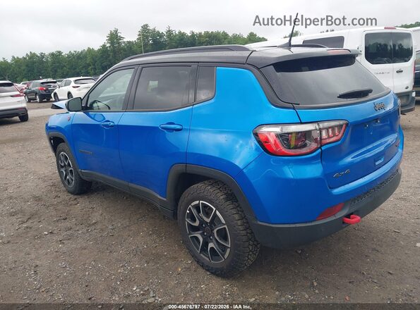 3C4NJDDN2ST591924 2025 JEEP COMPASS Синий Задняя левая четверть