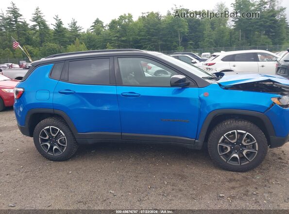 3C4NJDDN2ST591924 2025 JEEP COMPASS Синий Панорамный вид салона 360°