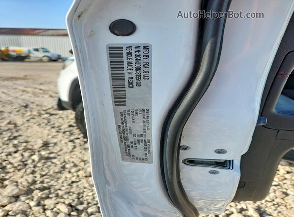 3C4NJDDN3ST551089 2025 JEEP COMPASS White Vista de la etiqueta del VIN