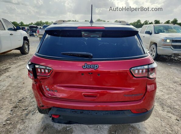 3C4NJDDN5ST581792 2025 JEEP COMPASS Red Vista trasera