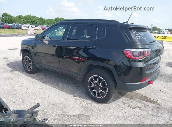 3C4NJDDN6RT137282 2024 JEEP COMPASS Black Tył lewy