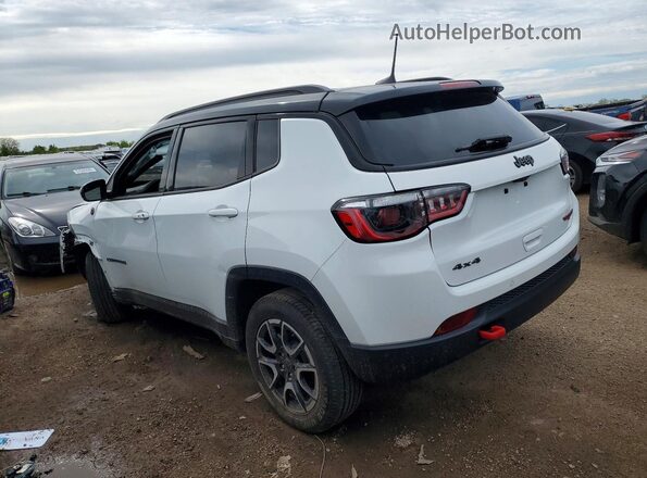3C4NJDDN6ST514585 2025 JEEP COMPASS White Trasero izquierdo