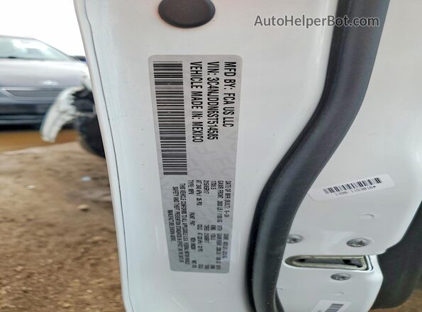 3C4NJDDN6ST514585 2025 JEEP COMPASS White Vista del compartimento del motor