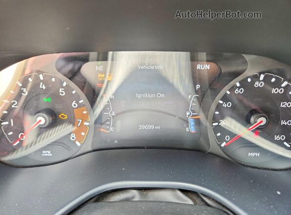 3C4NJDDN9ST525385 2025 JEEP COMPASS White Widok zestawu wskaźników