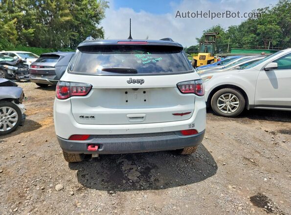 3C4NJDDN9ST525385 2025 JEEP COMPASS White Widok z tyłu