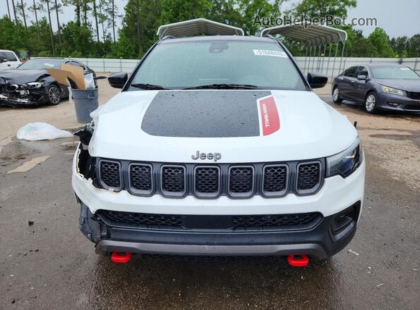 3C4NJDDNXPT568138 2023 JEEP COMPASS White წინა ხედი
