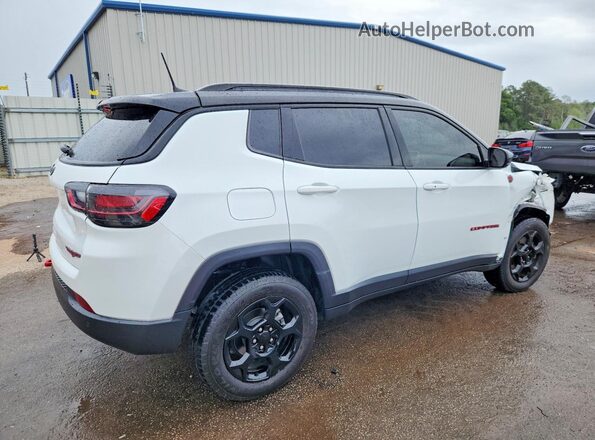 3C4NJDDNXPT568138 2023 JEEP COMPASS White უკანა მარჯვენა