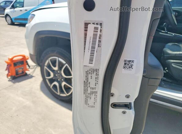 3C4NJDDNXST533205 2025 JEEP COMPASS Белый Вид наклейки с VIN-кодом