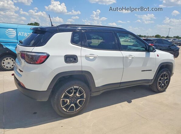 3C4NJDDNXST533205 2025 JEEP COMPASS Белый Задняя правая четверть