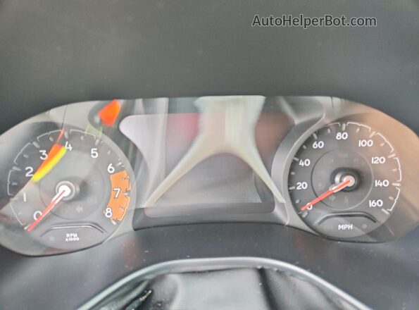 3C4NJDDNXTT178148 2026 JEEP COMPASS White Instrument cluster view