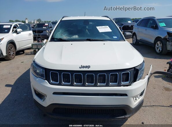 3C4NJDEB8MT593281 2021 JEEP COMPASS White Widok zestawu wskaźników