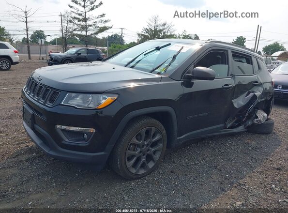 3C4NJDEBXMT532501 2021 JEEP COMPASS Черный Вид спереди