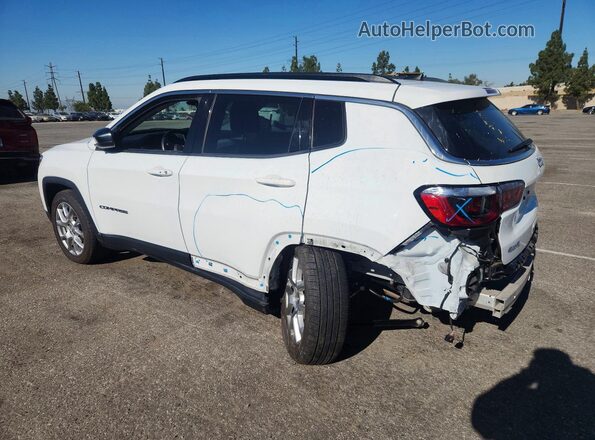 3C4NJDFB0NT206822 2022 JEEP COMPASS White უკანა მარცხენა