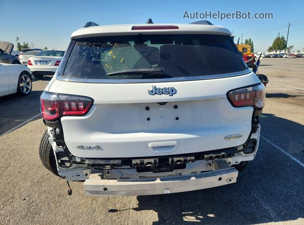 3C4NJDFB0NT206822 2022 JEEP COMPASS White უკანა ხედი