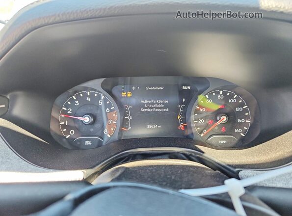 3C4NJDFB2NT112263 2022 JEEP COMPASS Silver Widok zestawu wskaźników
