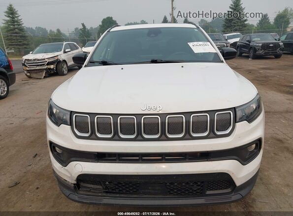 3C4NJDFB2NT128138 2022 JEEP COMPASS White Вид щитка приладів