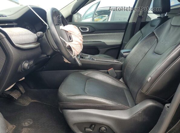 3C4NJDFB3NT196870 2022 JEEP COMPASS Black Widok wnętrza z przodu