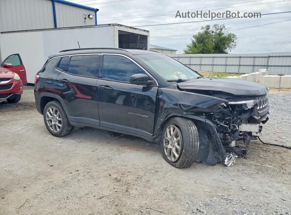 3C4NJDFB3NT196870 2022 JEEP COMPASS Black Przód prawy