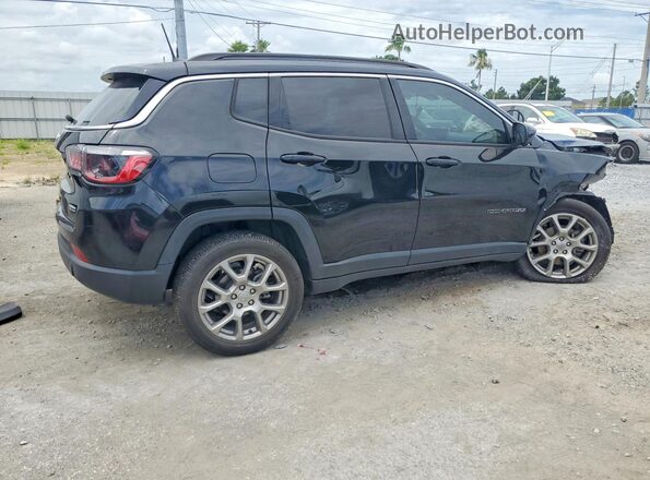3C4NJDFB3NT196870 2022 JEEP COMPASS Black Tył prawy