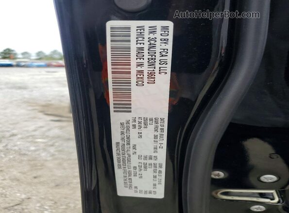 3C4NJDFB3NT196870 2022 JEEP COMPASS Black Widok naklejki z numerem VIN