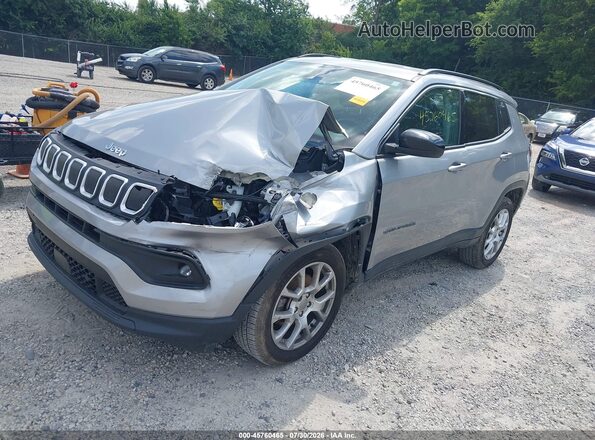 3C4NJDFB5NT135908 2022 JEEP COMPASS Gray Front left