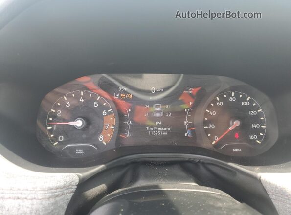 3C4NJDFB7NT222905 2022 JEEP COMPASS White Widok zestawu wskaźników