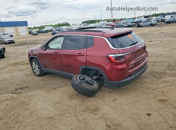 3C4NJDFB8NT125793 2022 JEEP COMPASS Burgundy Tył lewy