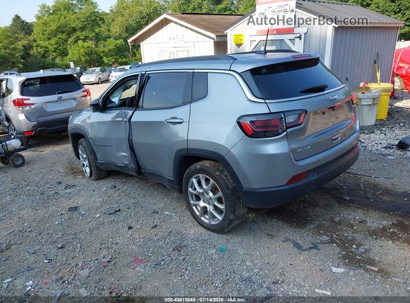 3C4NJDFBXNT206214 2022 JEEP COMPASS Gray Trasero izquierdo