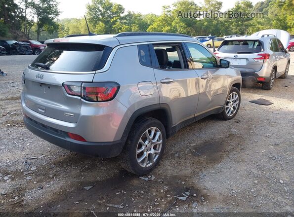 3C4NJDFBXNT206214 2022 JEEP COMPASS Gray Trasero derecho