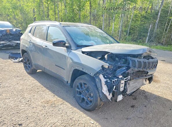 3C4NJDFN0PT508804 2023 JEEP COMPASS Gray Delantero derecho