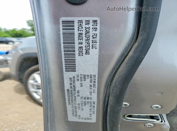 3C4NJDFN1PT570440 2023 JEEP COMPASS Gray Vista de la etiqueta del VIN