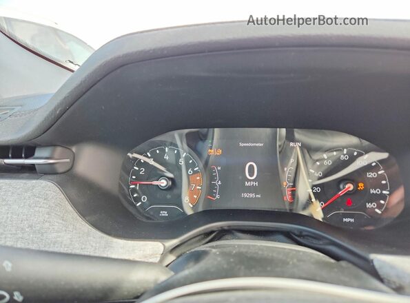 3C4NJDFN3PT520851 2023 JEEP COMPASS Red Instrument cluster view