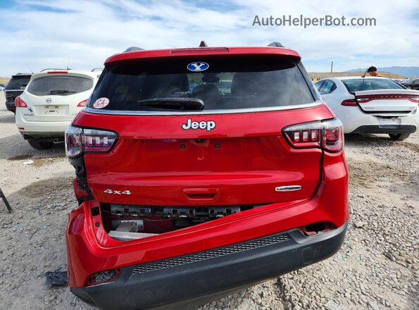 3C4NJDFN3PT520851 2023 JEEP COMPASS Red Rear view