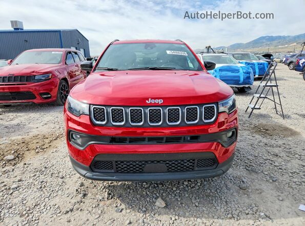 3C4NJDFN3PT520851 2023 JEEP COMPASS Red Front view