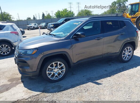 3C4NJDFN7PT512977 2023 JEEP COMPASS Gray Առջևի ձախ երեք քառորդ տեսարան