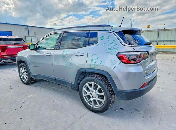 3C4NJDFN7PT533909 2023 JEEP COMPASS Silver უკანა მარცხენა