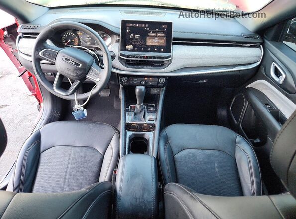 3C4NJDFN9PT531255 2023 JEEP COMPASS Red Вид панелі приладів