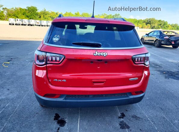 3C4NJDFN9PT531255 2023 JEEP COMPASS Red Вид ззаду