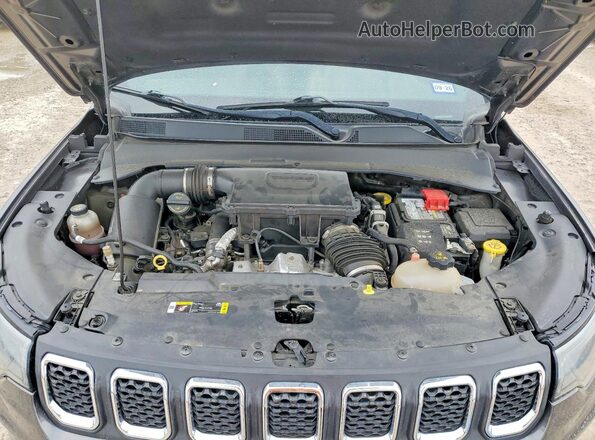 3C4NJDFN9PT539680 2023 JEEP COMPASS Gray Vista del compartimento del motor