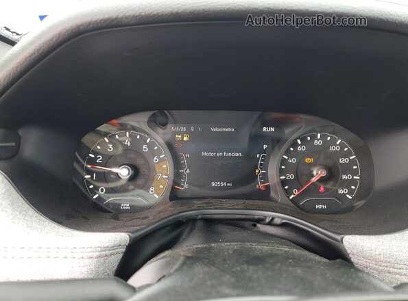 3C4NJDFN9PT539680 2023 JEEP COMPASS Gray Vista del cuadro de instrumentos