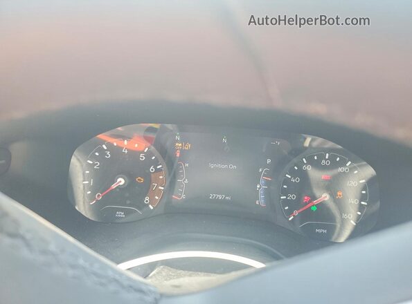 3C4NJDFN9PT572520 2023 JEEP COMPASS Gray Вид щитка приладів