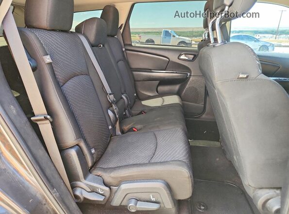3C4PDCAB0GT175544 2016 DODGE JOURNEY Gray Vista interior trasera