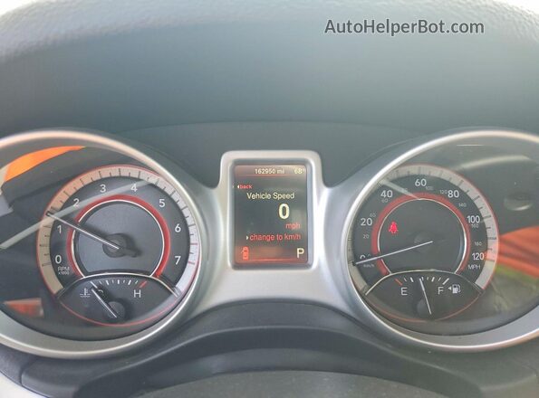 3C4PDCAB0GT215556 2016 DODGE JOURNEY Gray Vista del cuadro de instrumentos
