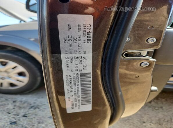 3C4PDCAB0HT545425 2017 DODGE JOURNEY Charcoal Widok naklejki z numerem VIN