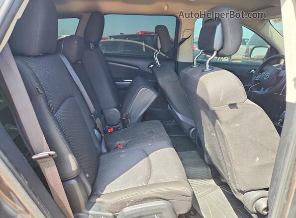 3C4PDCAB0HT545425 2017 DODGE JOURNEY Charcoal Widok tylnych siedzeń