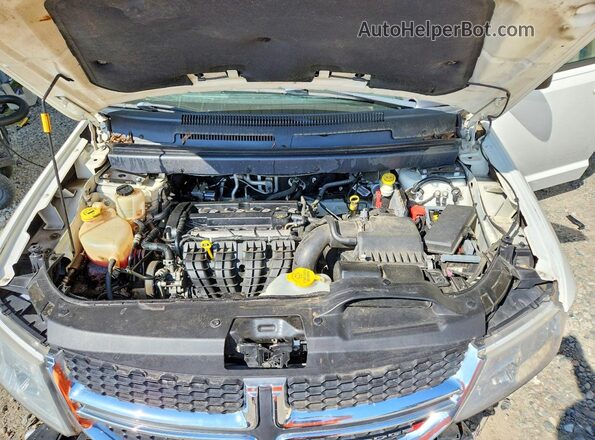 3C4PDCAB0HT552956 2017 DODGE JOURNEY White Vista del compartimento del motor